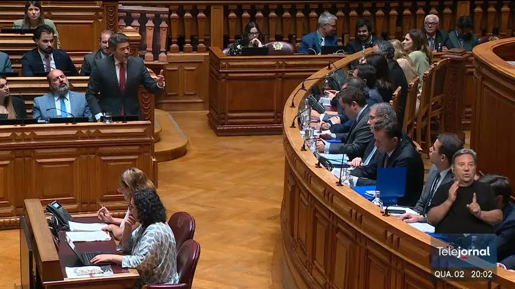 Partidos criticam moção de censura do Chega