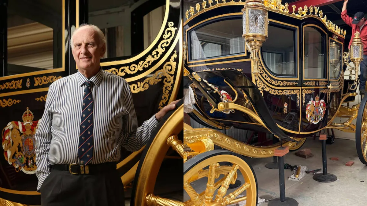 World's last royal coachmaker dies at 76, leaving King Charles' coach 98% done