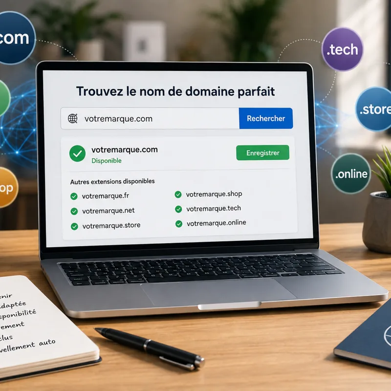 Dossier : Nom de domaine : comment bien le choisir et où l'enregistrer en 2026