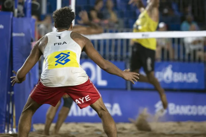 L'aventure s'arrête en quarts de finale pour Rémi Daubas et Calvin Aye