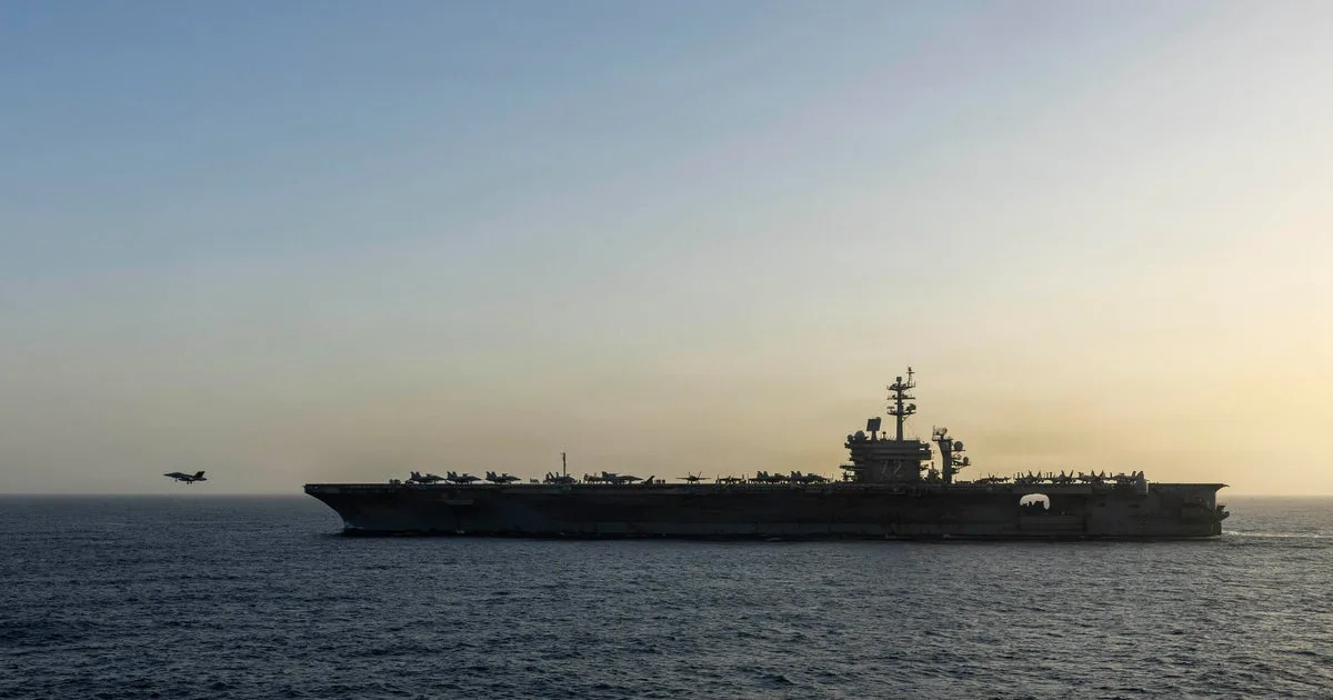 USS Washington aircraft carrier heads to Middle East to replace USS Lincoln