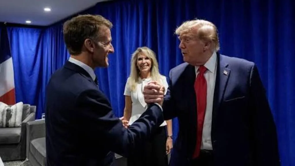 Em Nova York, Macron busca acordo com Trump sobre Ucrânia e segurança energética