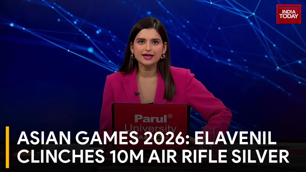 Asian Games 2026: Elavenil Valarivan Clinches Silver In Women's 10m Air Rifle Event