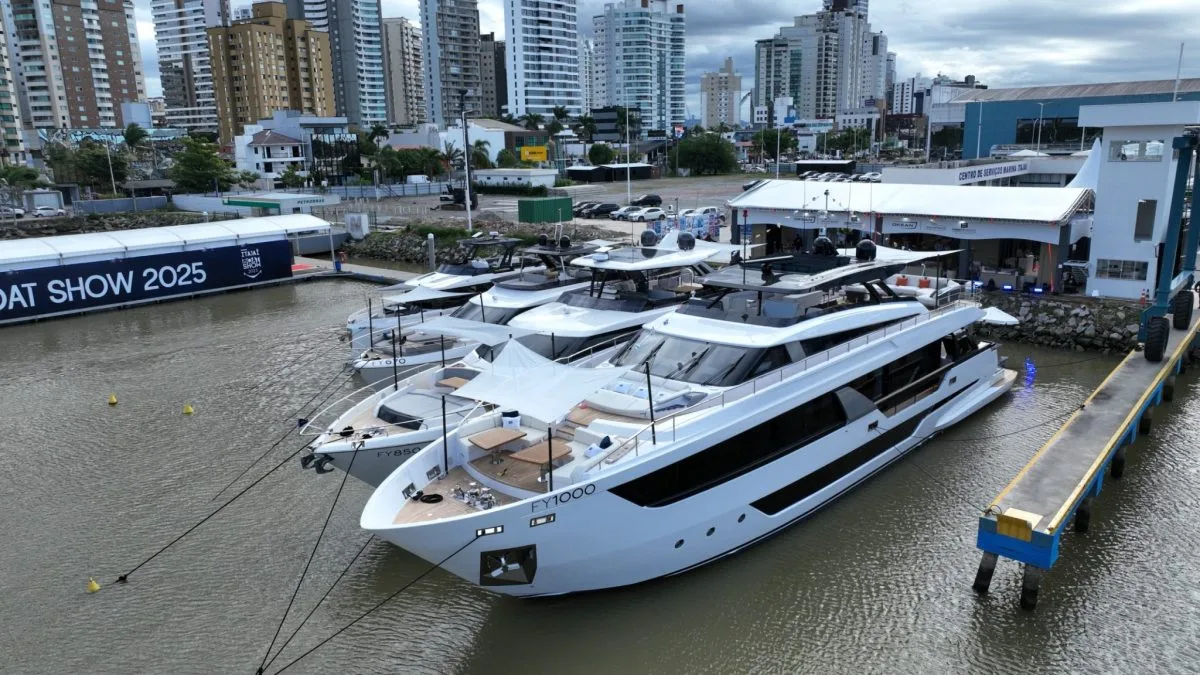 Líder no setor náutico, SC produz 70% dos barcos do país e soma 250 mil empregos na Economia do Mar