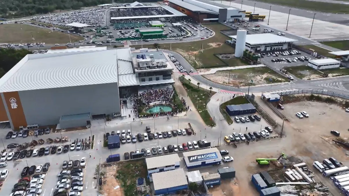 Megaigreja construída em área de aeroporto no ES pode virar patrimônio da União após fim de concessão