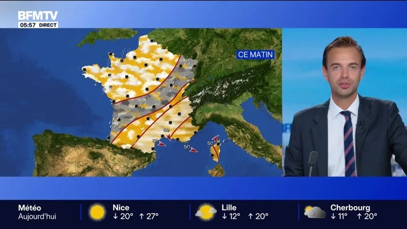 Les conditions météo s'améliorent ce vendredi avec davantage de soleil dans l'Hexagone