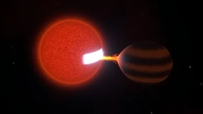 Astronomie: Stern absorbiert braunen Zwerg