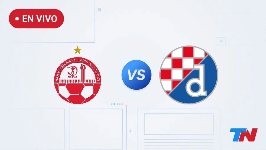 H.Beer-Sheva vs D. Zagreb en vivo por la fecha 1 de la UEFA Europa League: hora, dónde ver y formaciones