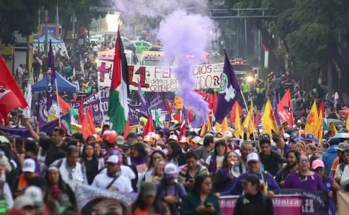 Habrá siete movilizaciones en la CDMX este domingo; prevén afectaciones viales
