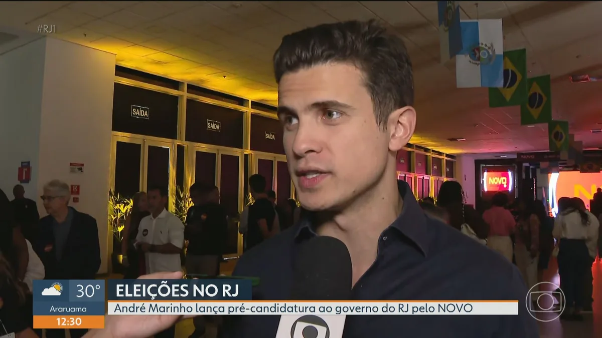 André Marinho (Novo) declara R$ 407 mil em bens ao TSE; vice Erigreyce informa patrimônio de R$ 515 mil