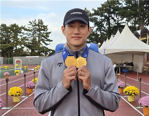 [전국체전] 2026년의 끝 금빛으로 장식한 서창완 "가장 기억에 남을 해"