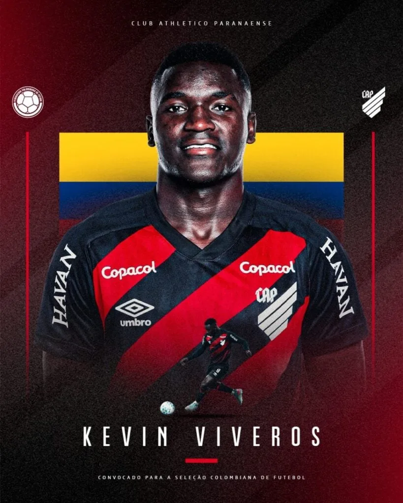 Viveros é convocado para seleção colombiana pela primeira vez