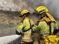 El fuego de Segorbe afecta a 633 hectáreas de superficie en un perímetro de 15 kilómetros