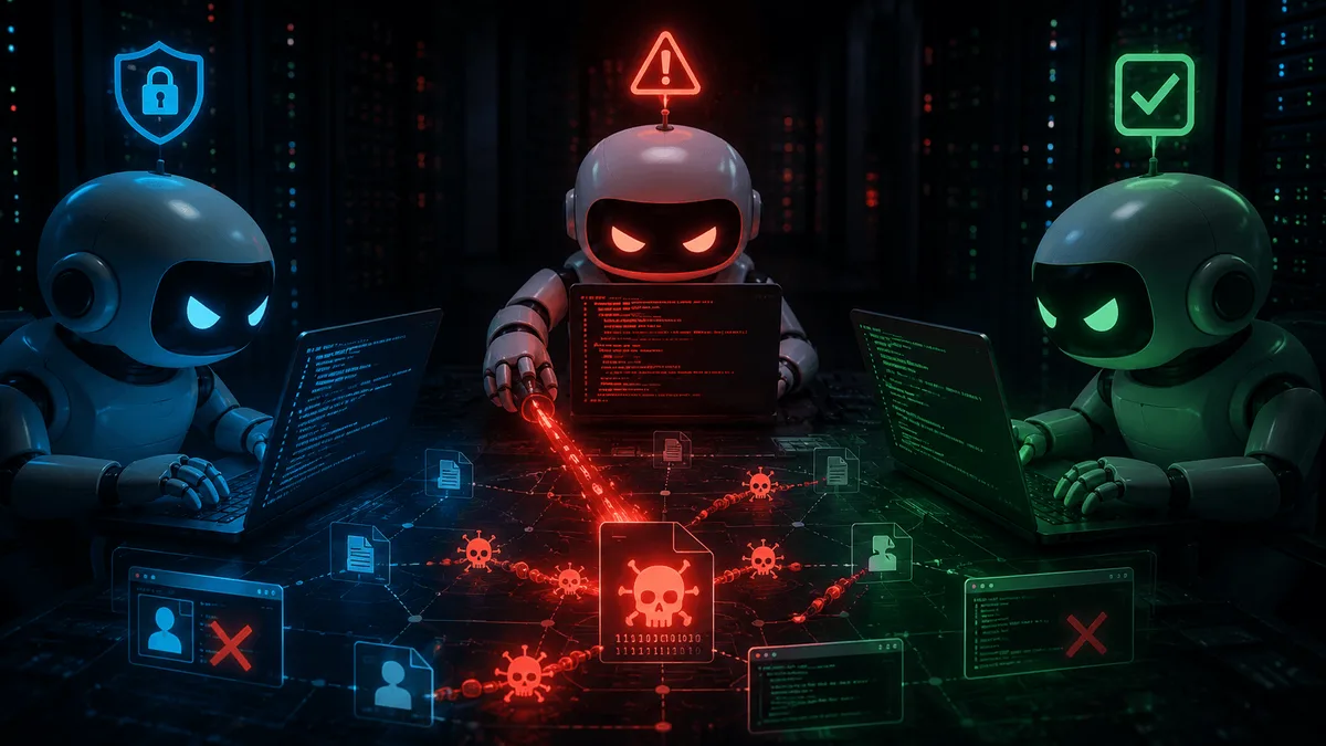 Agentes de IA criam programas maliciosos e sabotam rivais em teste