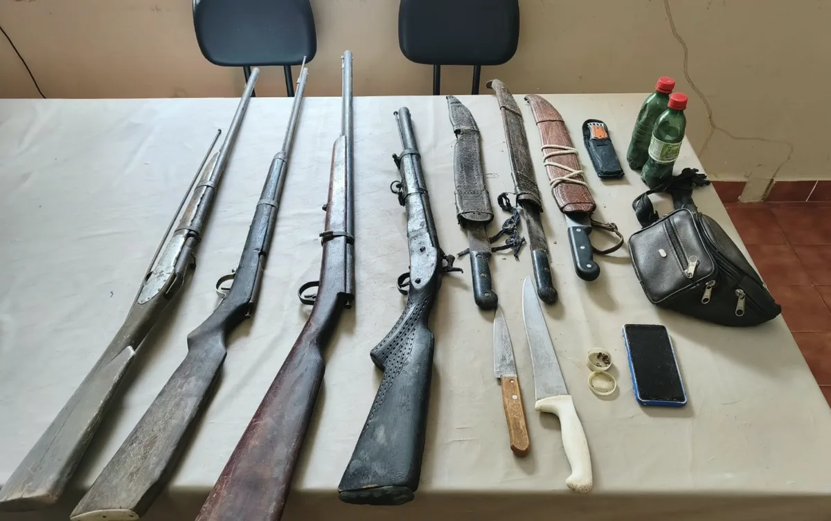 Homem é preso após ameaçar idoso com espingarda durante disputa de terra na Bahia