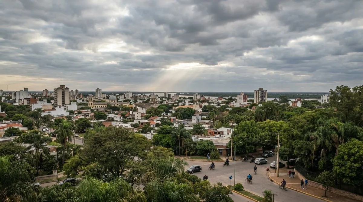 Clima en Formosa hoy domingo 13 de septiembre: muy nuboso y fresco