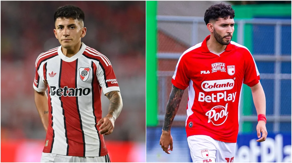 River visita a Independiente Santa Fe por la ida de los octavos de final de la Copa Sudamericna