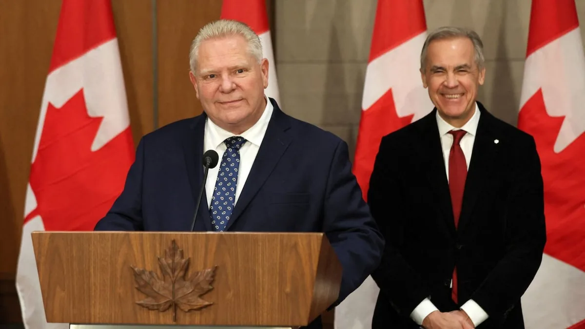 'Won't Get A Grain Of Sand': Ontario Premier Slams Trump Tariffs On Canada