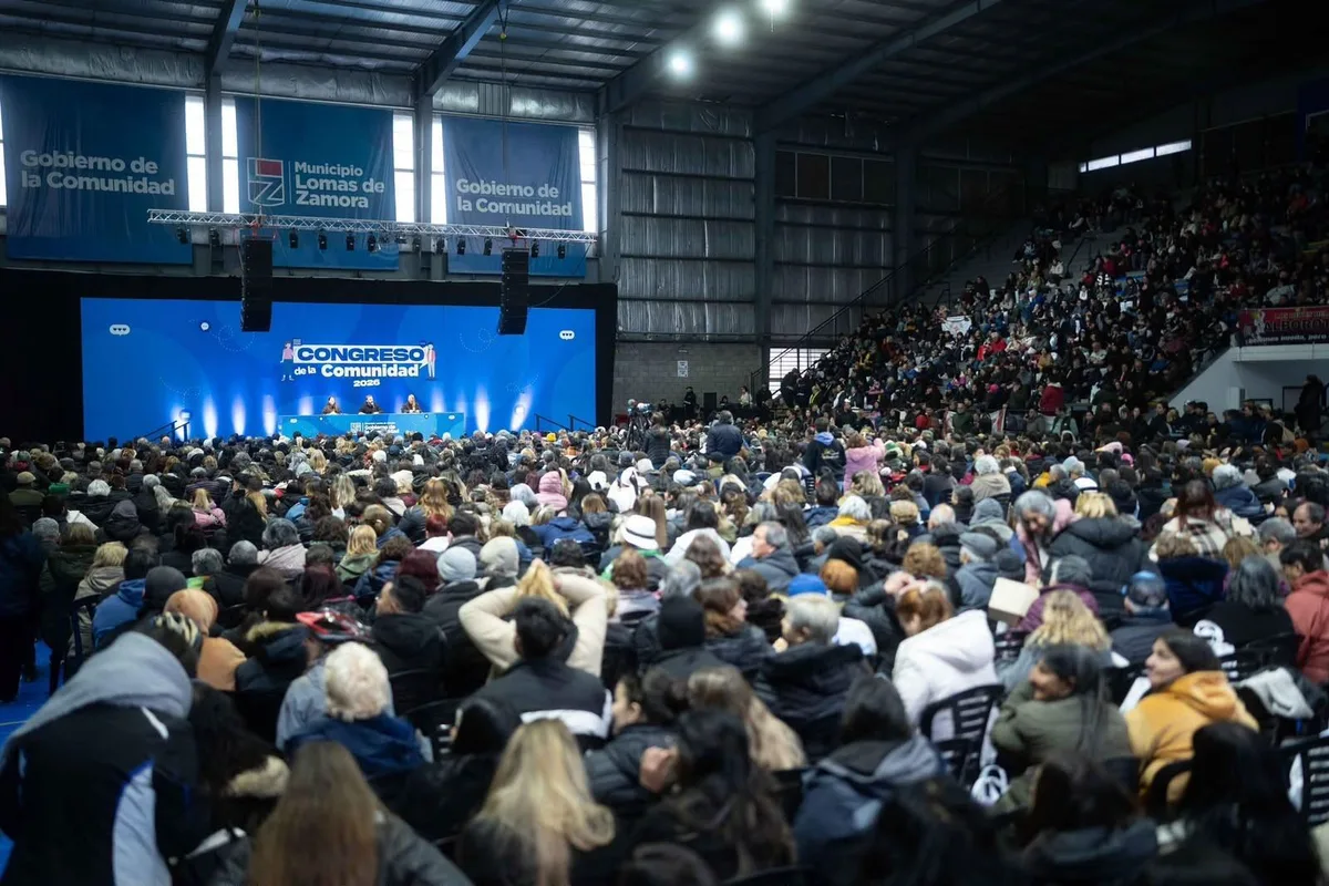El Congreso de la Comunidad reunió a más de 6.000 vecinos en Lomas de Zamora