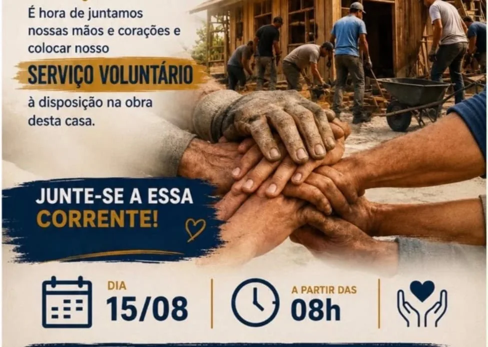Nossa Senhora da Glória: Diocese convoca voluntários para mutirão e construção de casa solidária em Cruzeiro do Sul
