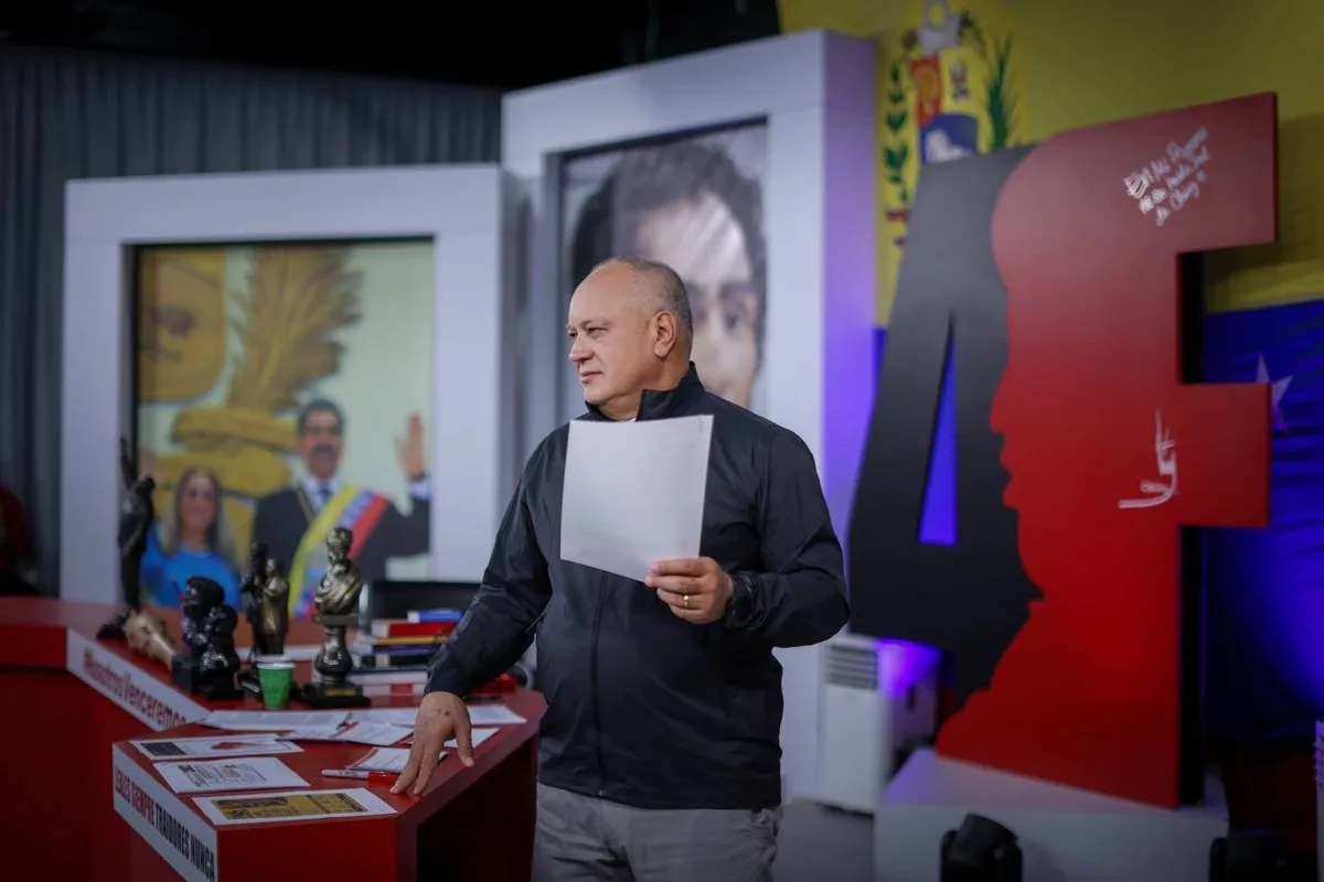 Diosdado reivindica la "soberanía" petrolera mientras Washington celebra el control sobre las reservas venezolanas
