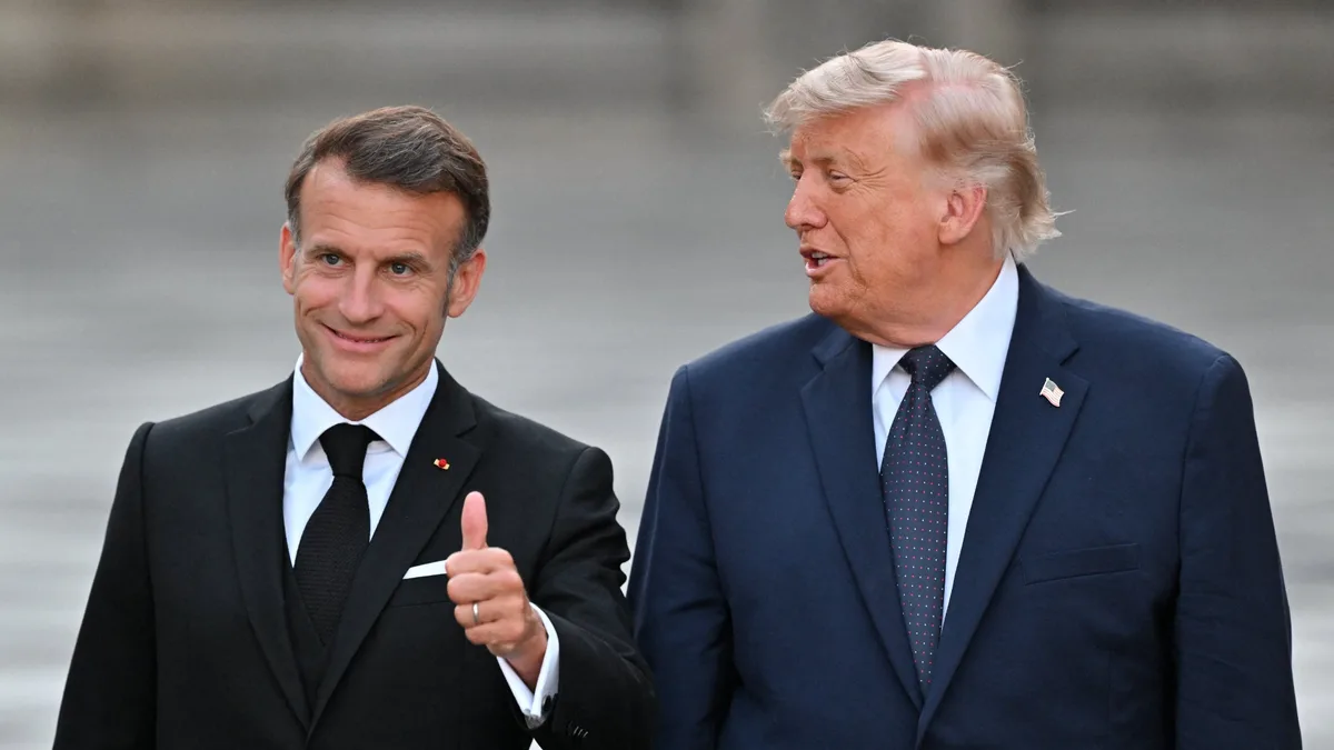 Guerre en Ukraine, prix du pétrole... Ce qu'a dit Emmanuel Macron à Donald Trump lors de leur entretien à New York