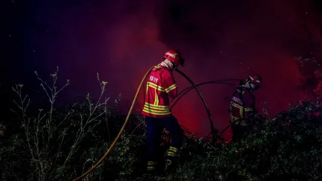 Cerca de 270 bombeiros feridos em serviço desde o início do ano