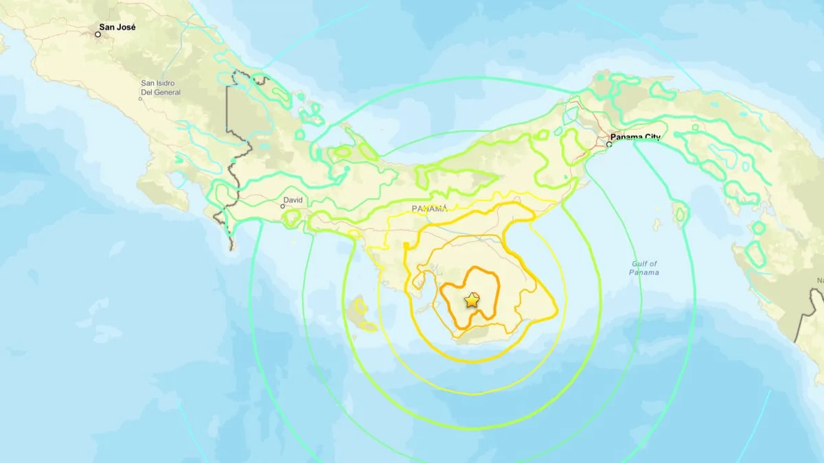 ‘Lo sentimos con mucha fuerza’: Sismo de 7.6 sacude sureste de Panamá