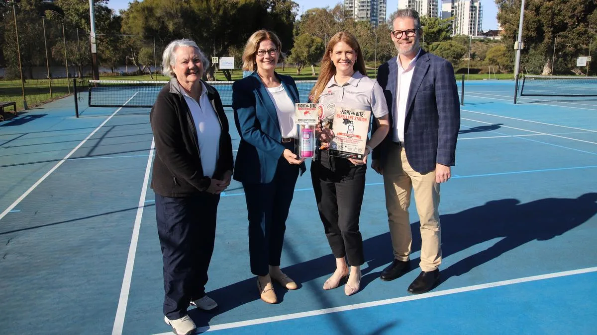 Free mosquito repellent dispensers rolled out across Perth as mosquito season approaches