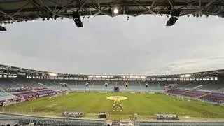 El Estadio Monumental de Maturín sufre daños tras el paso de la Onda Tropical 41