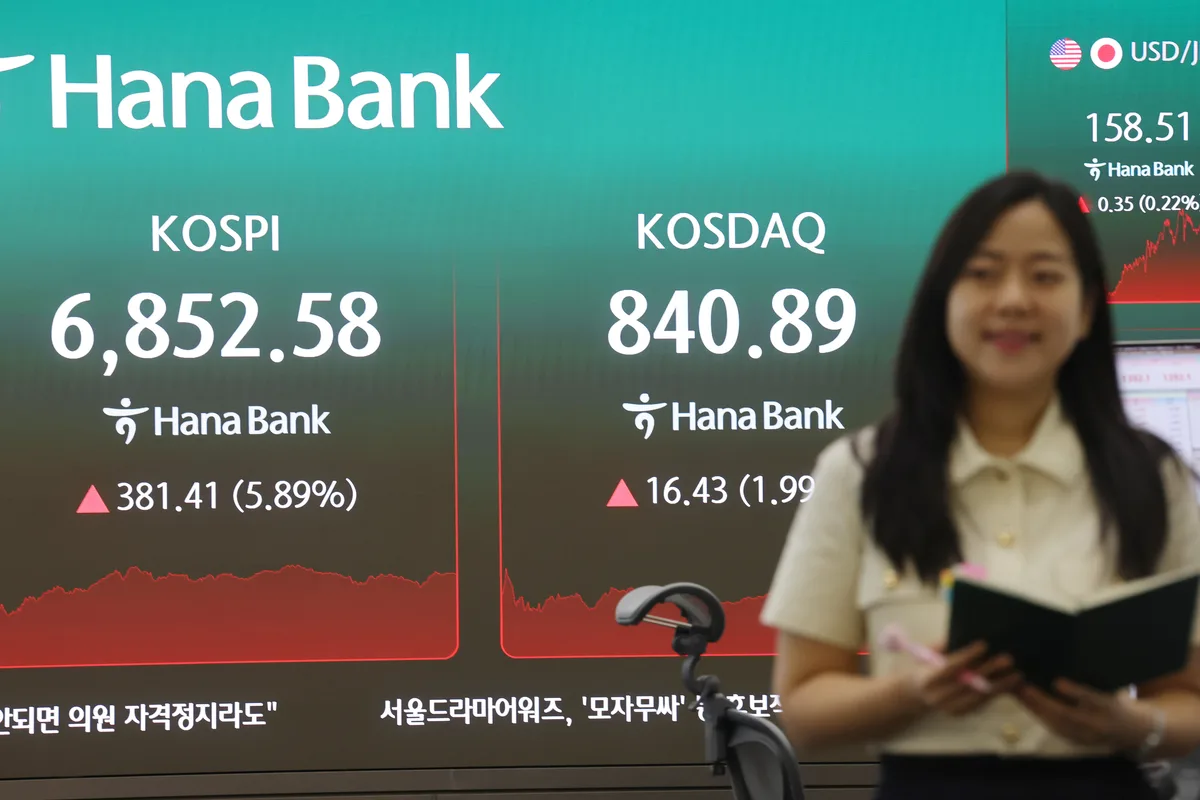 SK하이닉스 ‘초대형 주주환원’에 코스피 5% 급등…7000선 눈앞