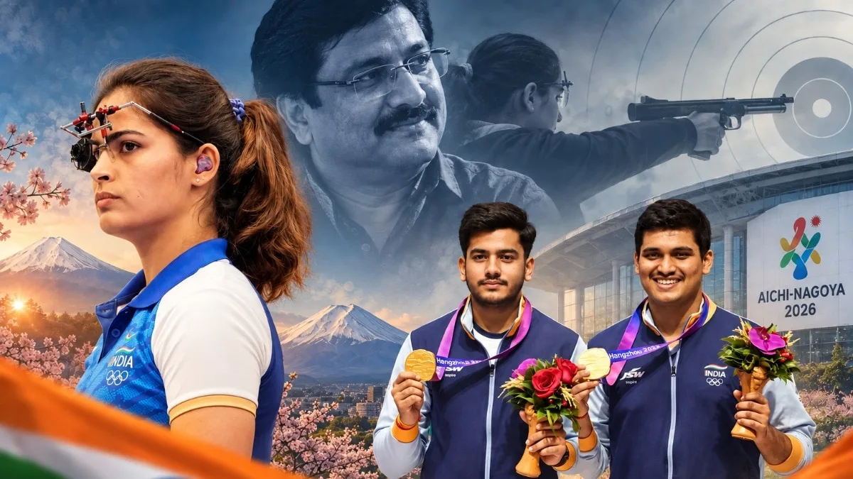 Locked, loaded and ready: India's shooting stars take aim in Japan