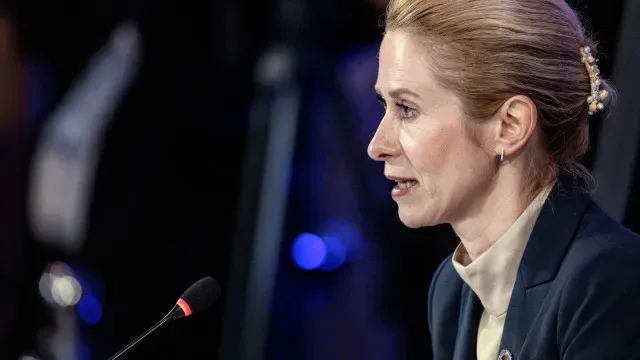 Kaja Kallas saúda cessar-fogo, mas duvida que Rússia o respeite