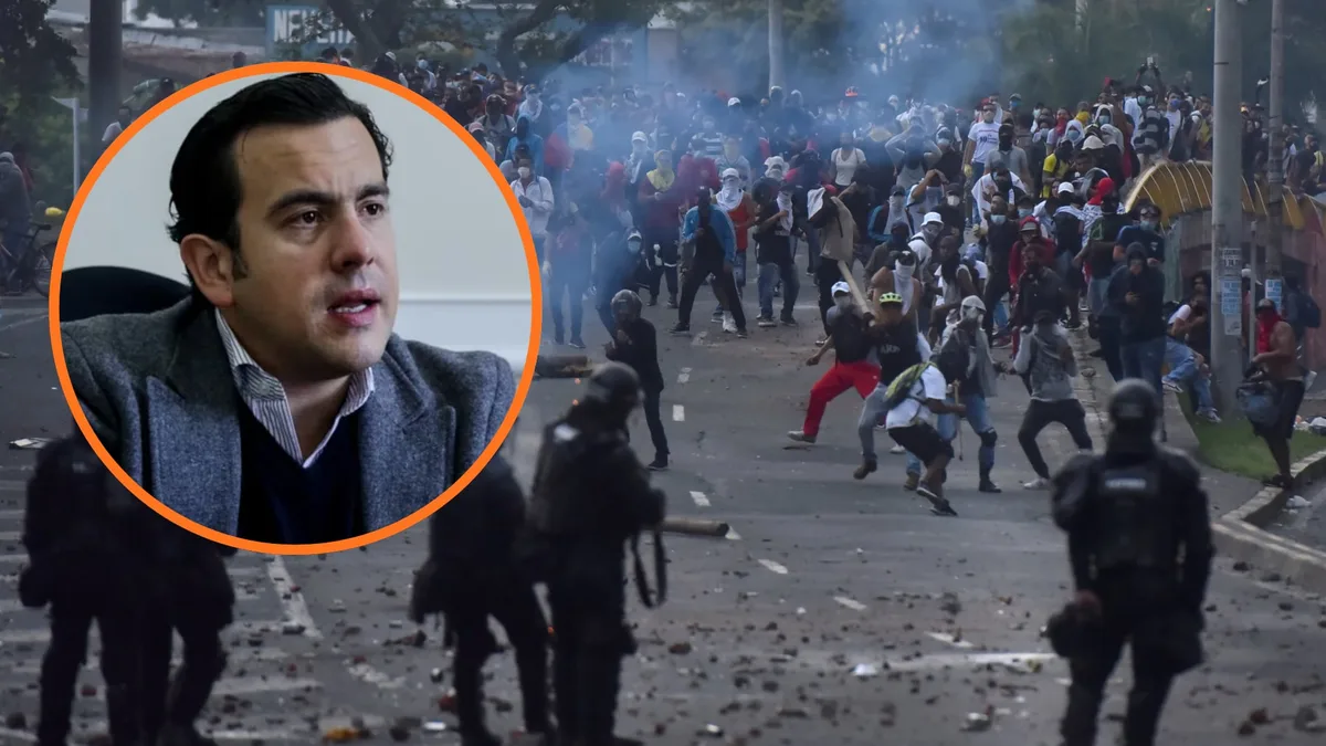 Rodrigo Lara, ministro del Interior, anunció la aplicación del decreto sobre el uso de la fuerza en protestas: “Cero tolerancia con la violencia”