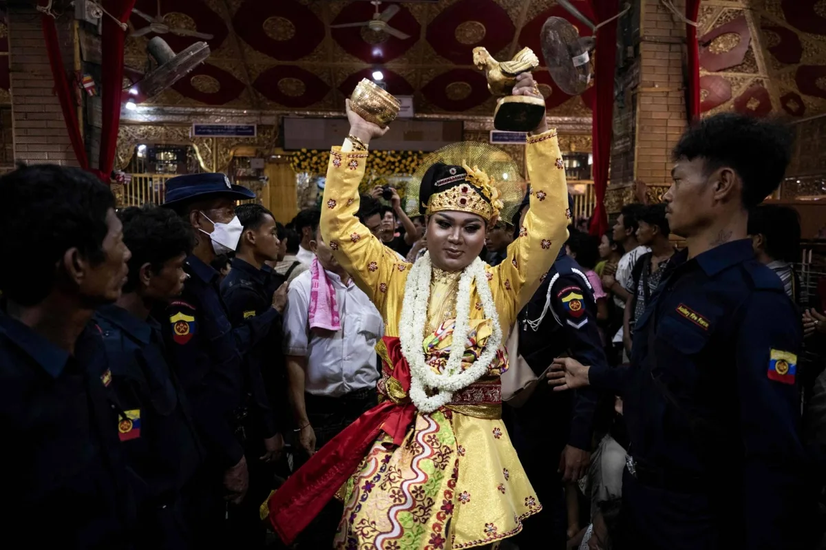 In war-split Myanmar, ‘spirit consorts’ commune across divide