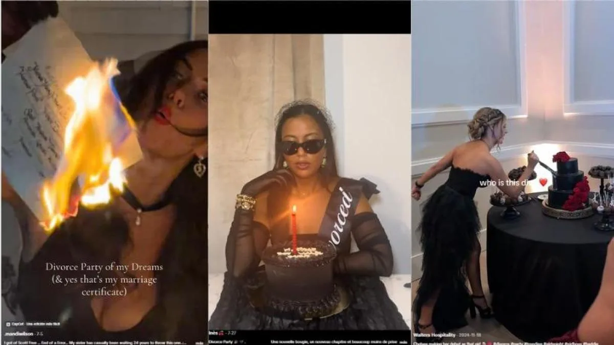 El divorcio como celebración: cuando la ruptura se convierte en una fiesta