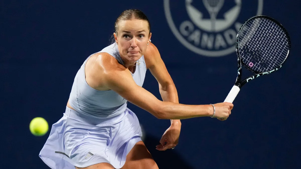 Svitolina withdraws from Cincinnati Open with right ankle injury