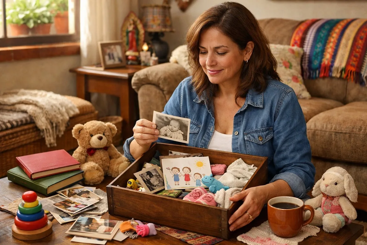 No es por nostalgia: la psicología revela que guardar objetos de la infancia de tus hijos ayuda a regular el estado de ánimo