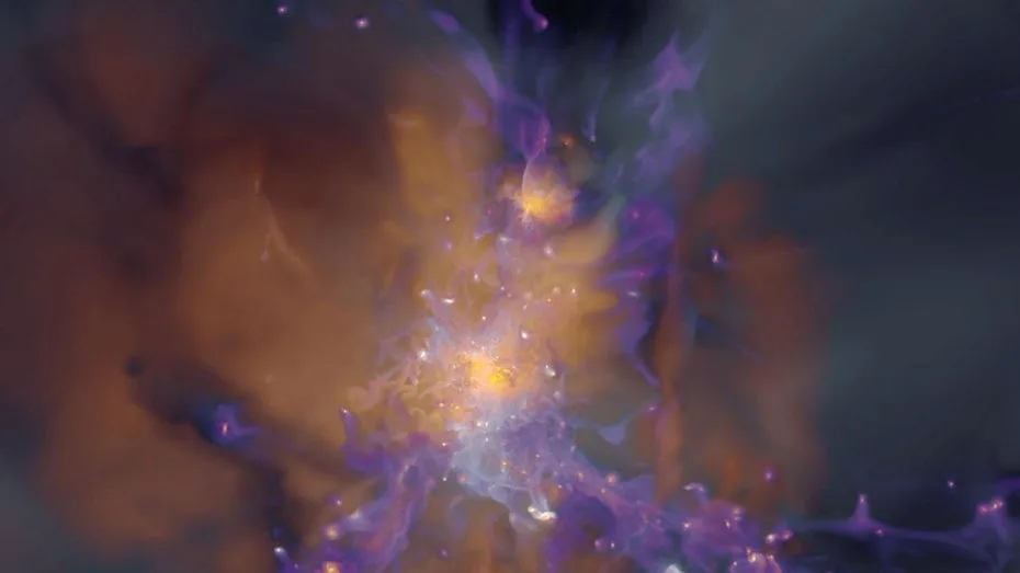 Kosmisches Chaos: Wie unsere Milchstraße aus Tausenden Galaxien entstand