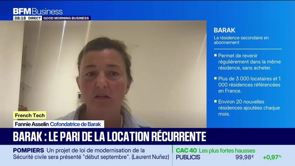French Tech : Barak, la résidence secondaire sur abonnement - 14/08
