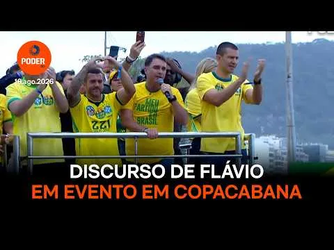 Foi a última vez que o Lula enganou os brasileiros, diz Flávio