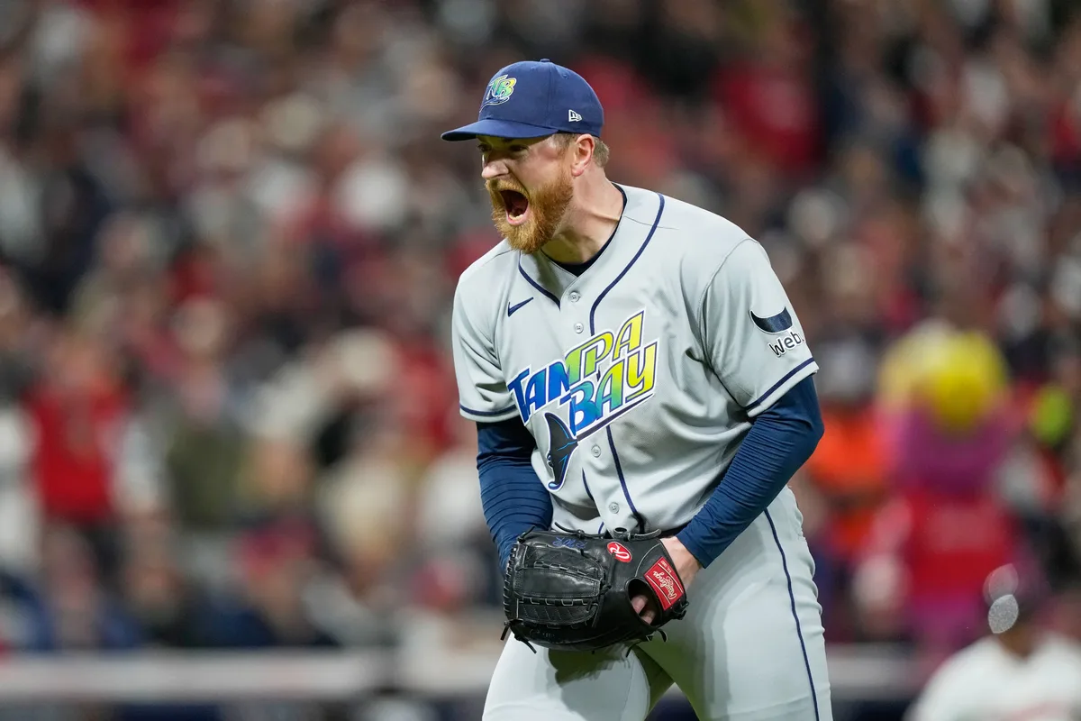 Rasmussen shines as Rays beat Guardians to take 3-2 ALCS lead