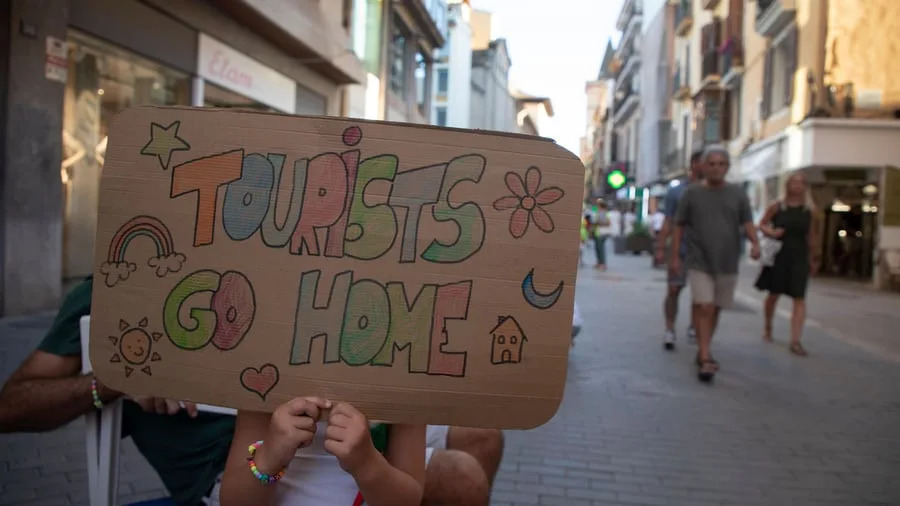 Tourismus: Erneute Demonstration gegen Massentourismus auf Mallorca
