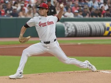 Cantillo, 3 relievers combine on 1-hitter, Guardians down Padres 6-1 for Cleveland's 10,000th win