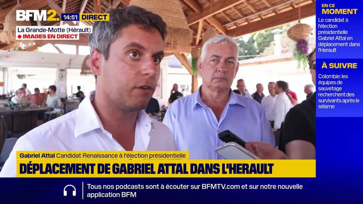 Dette française: Gabriel Attal affirme que Jean-Luc Mélenchon veut "ruiner" le pays