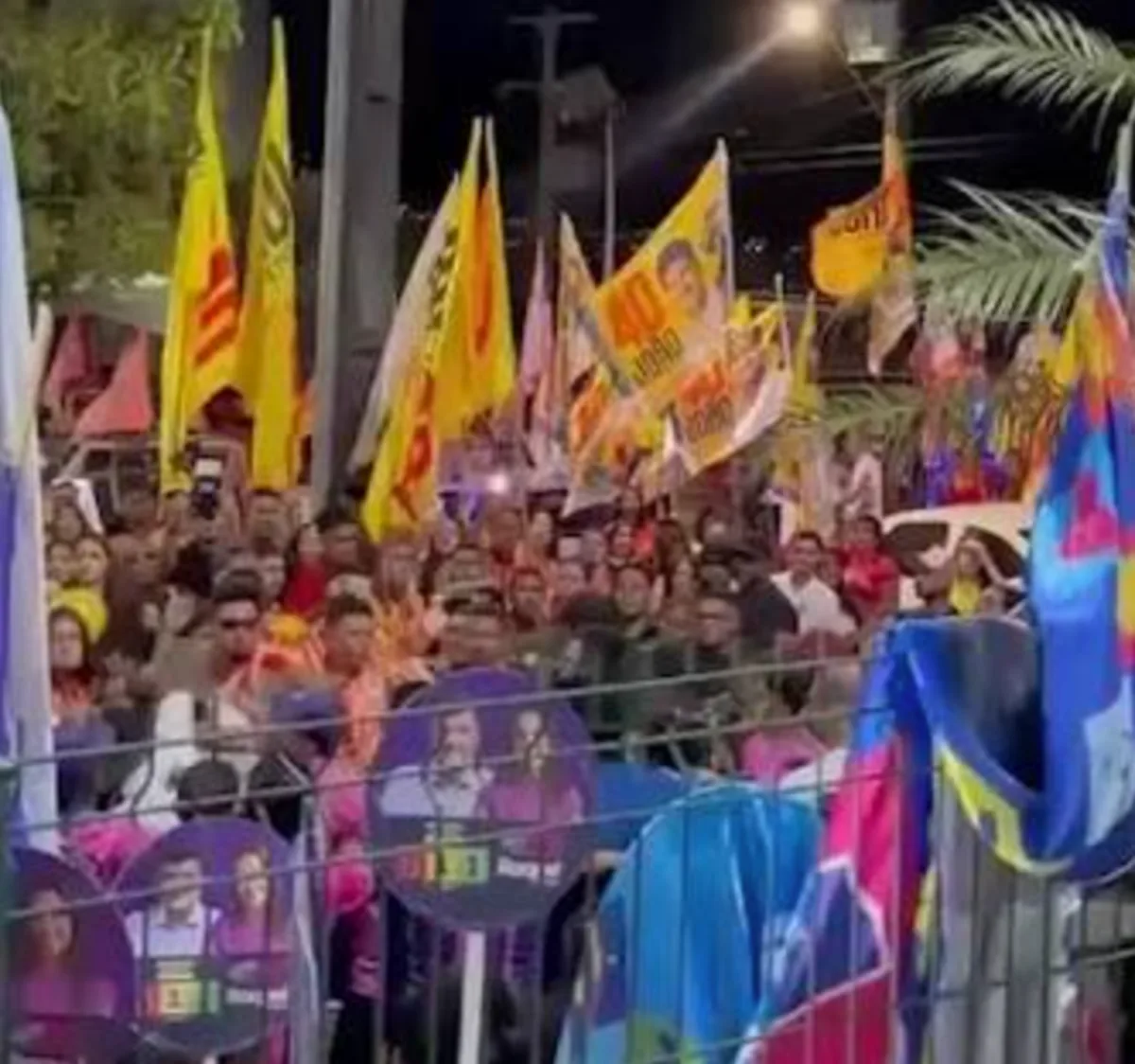 Militantes trocam socos e chutes antes de debate entre Raquel Lyra e João Campos
