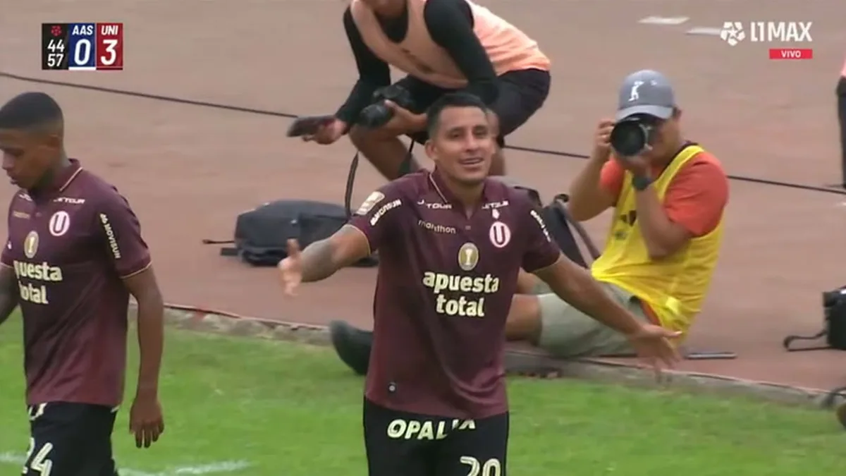 El golazo de Alex Valera para el 3-0 de Universitario ante Alianza Atlético por el Clausura de la Liga 1 2026
