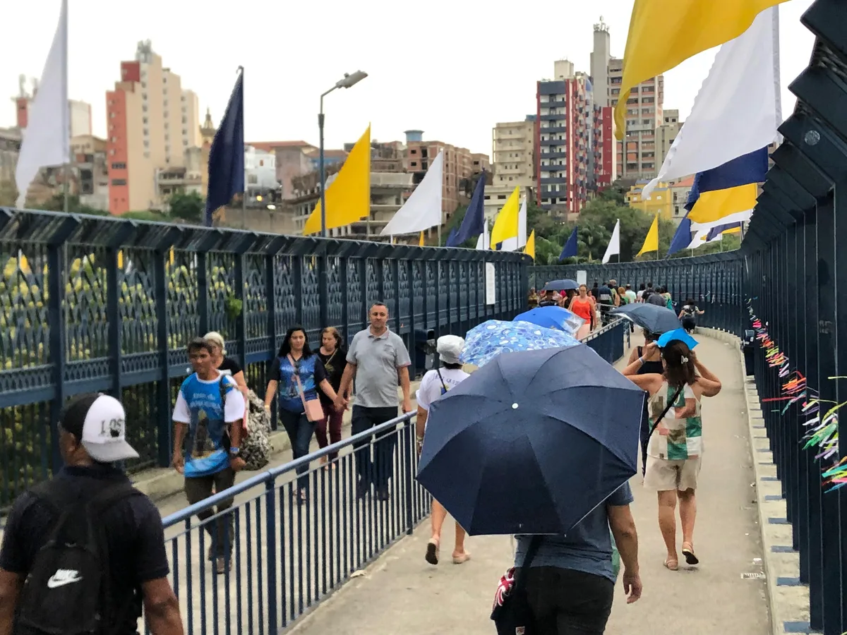 Vai à Basílica de Aparecida no feriado da Padroeira? Veja a previsão do tempo para os dias de romaria
