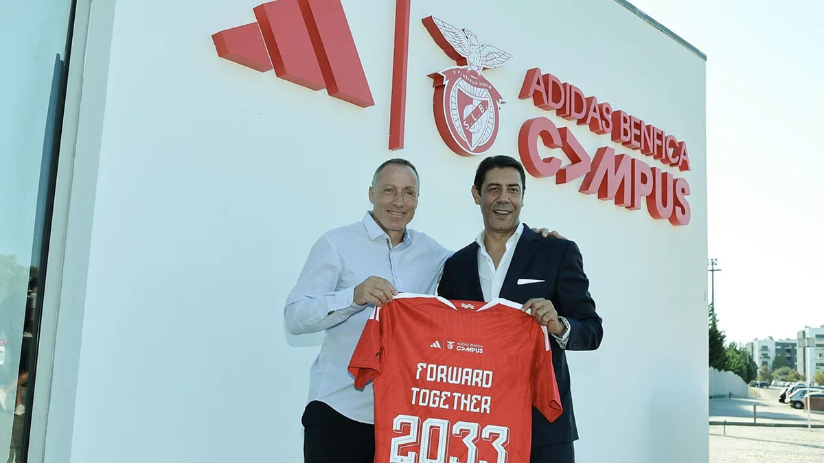 Benfica celebra acordo histórico com a adidas: todos os pormenores