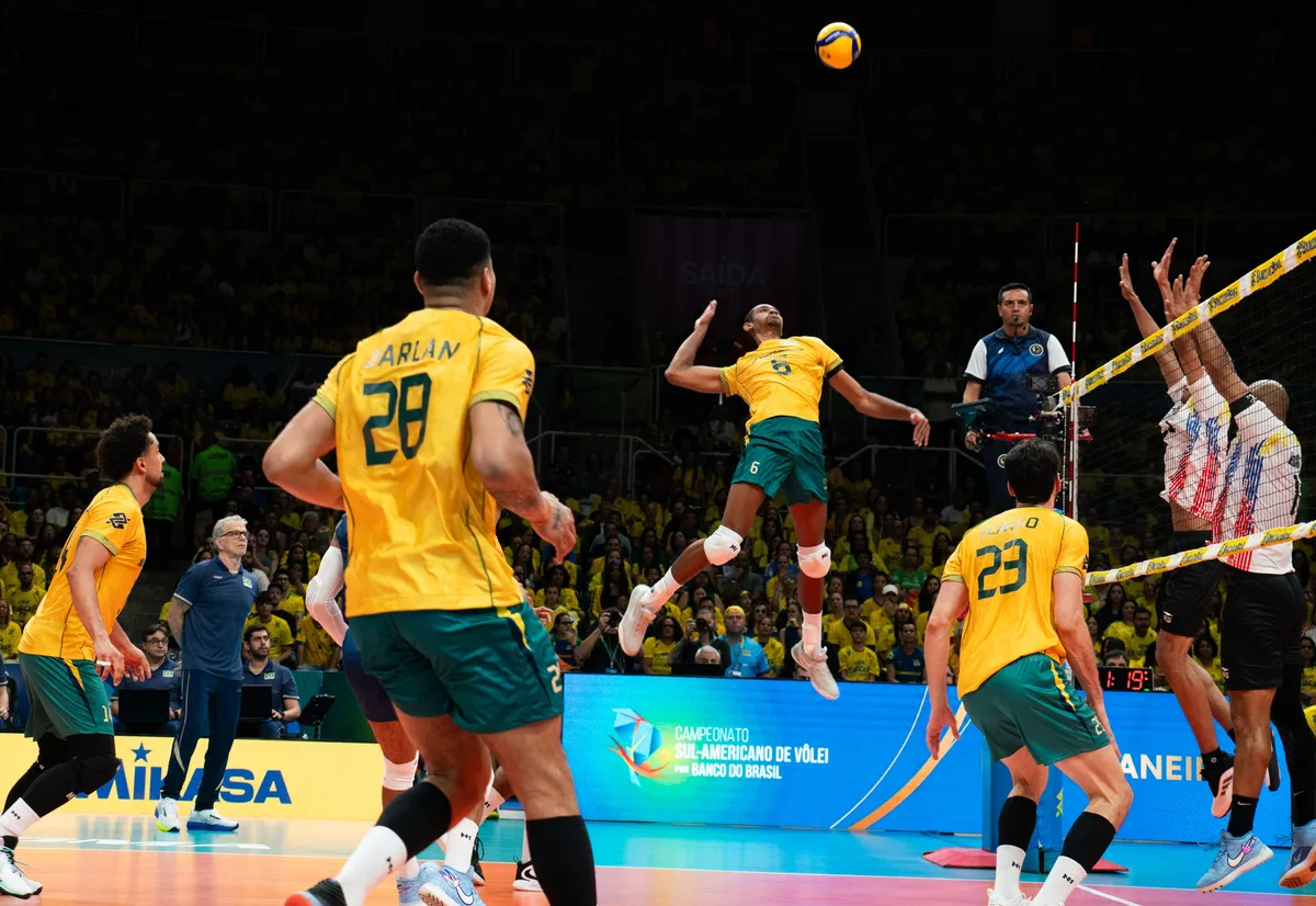 Brasil x Argentina no Pré-Olímpico Masculino de vôlei: horário e onde assistir ao vivo